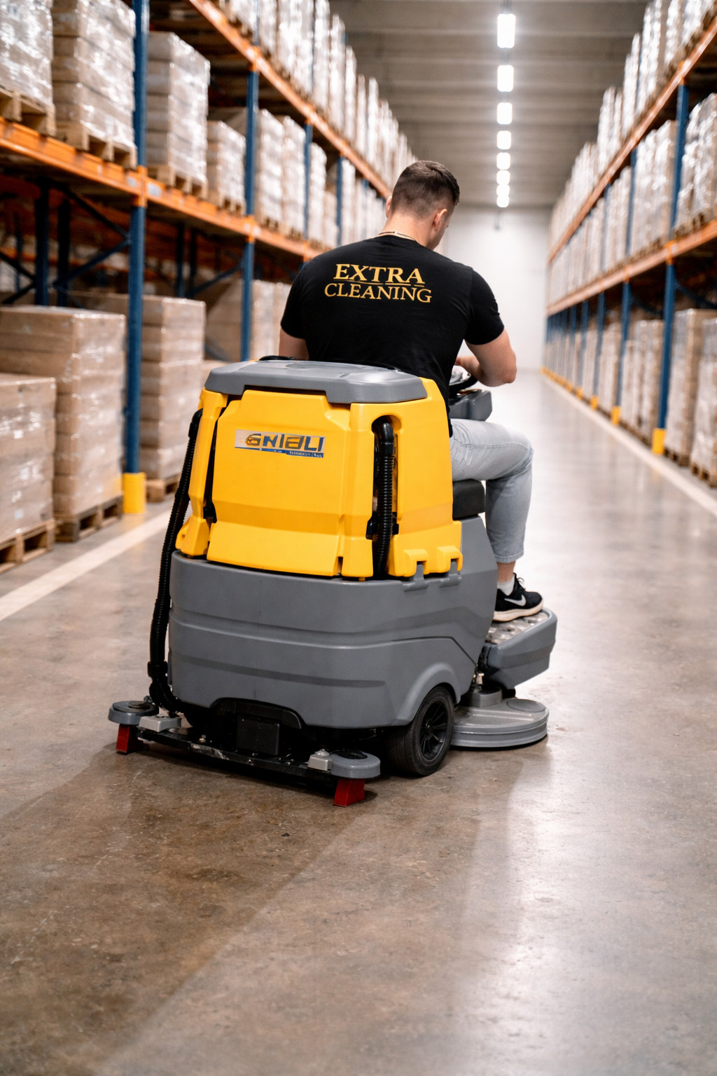 Sprzątanie magazynów